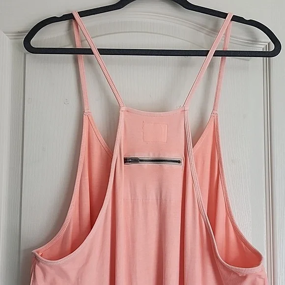 NWOT Free People FP MOVEMENT Hot Shot Onesie Melon size L - Picture 14 of 16